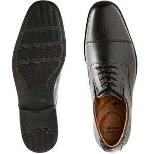 Clarks Men's Tilden Cap Oxford Leather Shoes